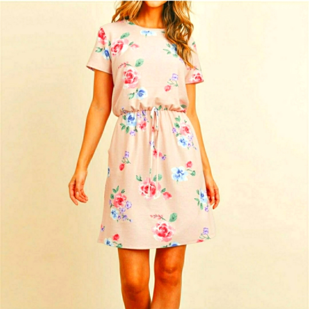 Floral Tie Dress